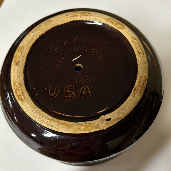 Robinson Ransbottom Pottery RRP Co Roseville Ohio 193 Planter - Picture 3 of 4
